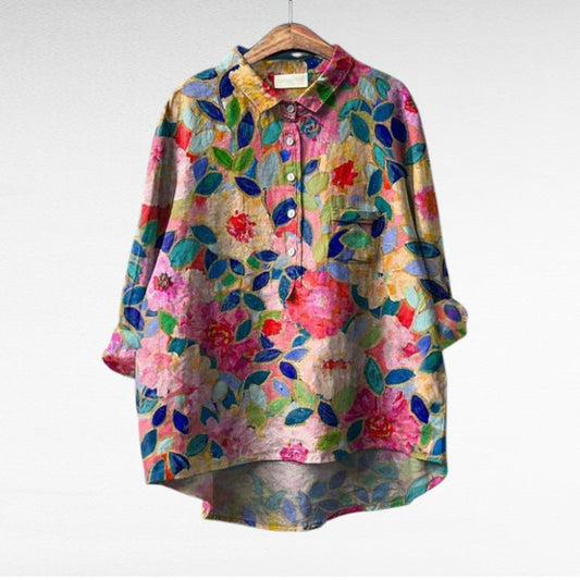 Gaia | Elegante blusa vintage