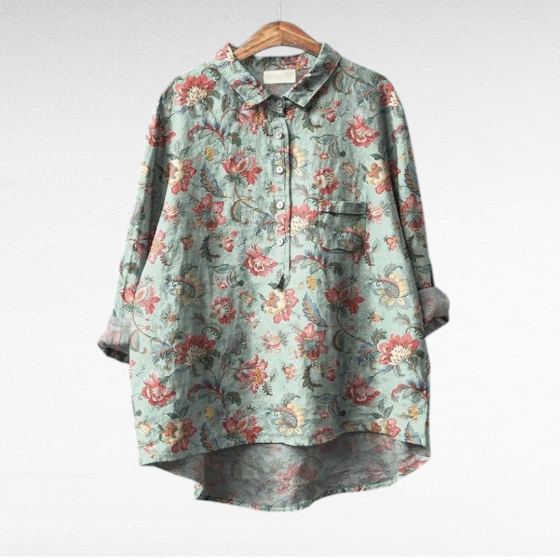 Gaia | Elegante blusa vintage