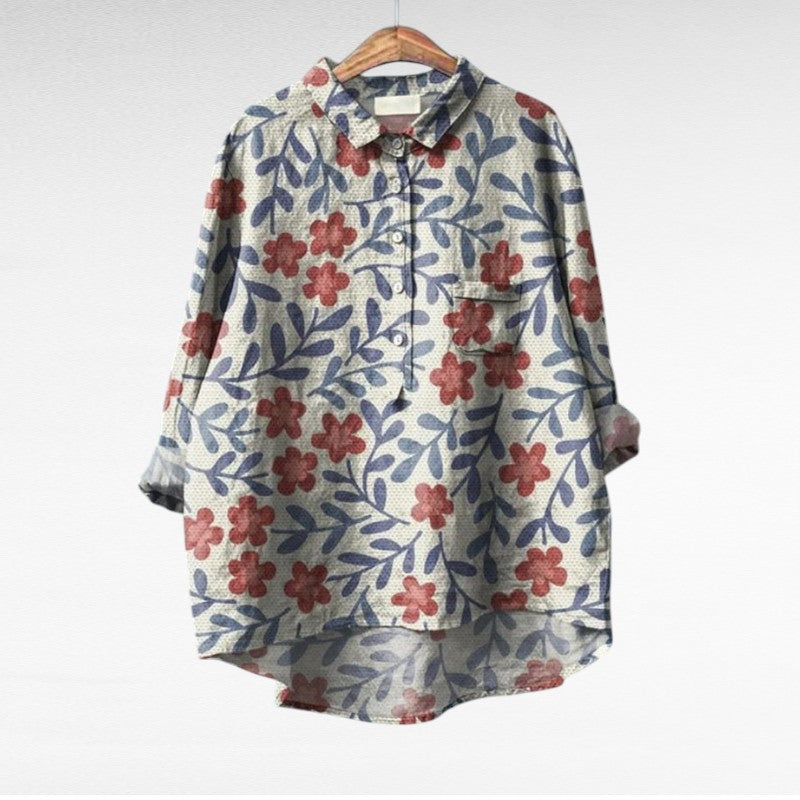 Gaia | Elegante blusa vintage
