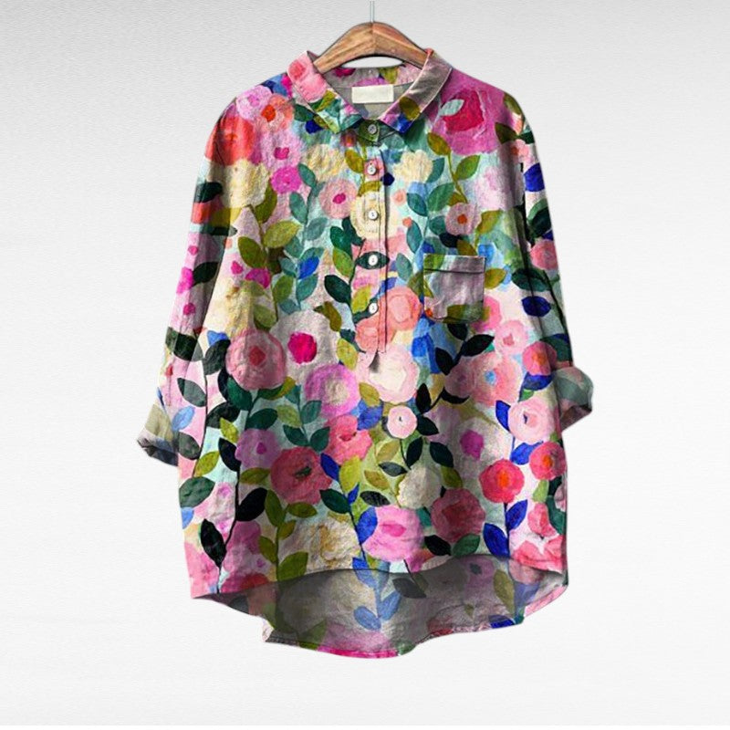 Gaia | Elegante blusa vintage