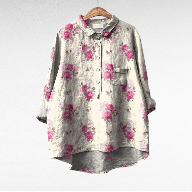Gaia | Elegante blusa vintage