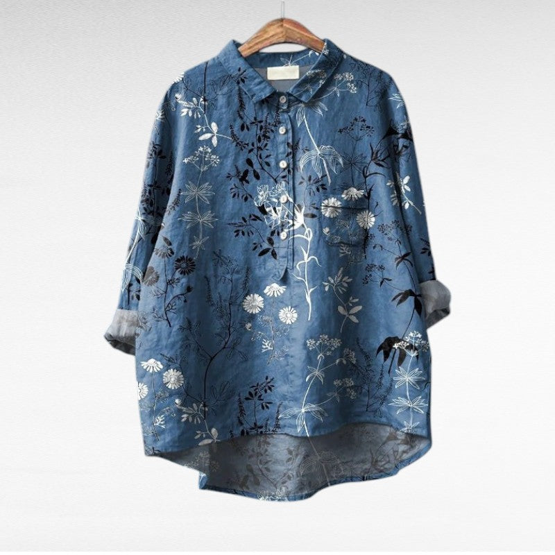 Gaia | Elegante blusa vintage