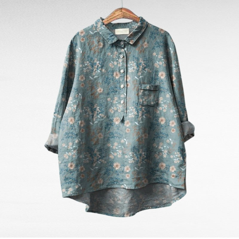 Gaia | Elegante blusa vintage
