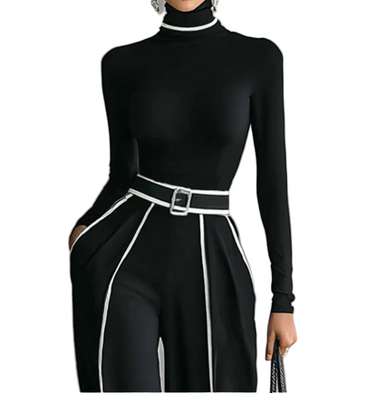 Vitoria | Mono Elegante de Cuello Alto