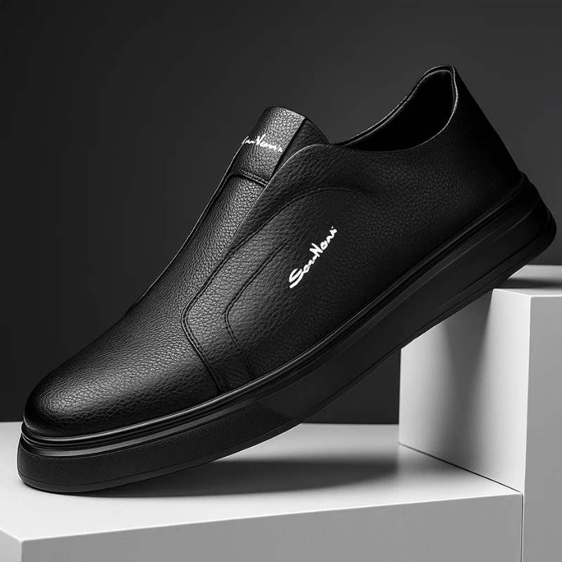 Varenzo - Zapatillas Elegantes de Diario color Negro | Martina Valero