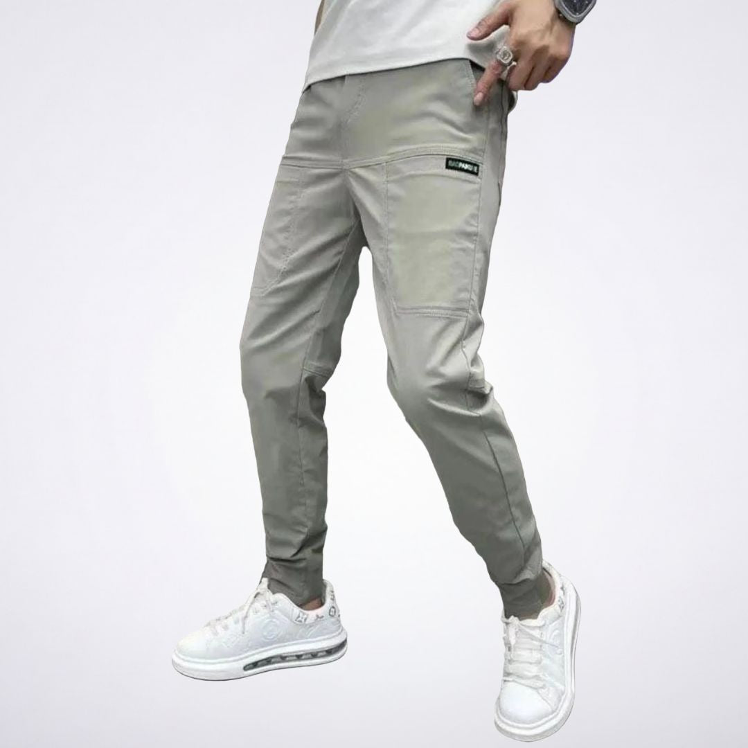 Tomaso | Pantalones cargo elásticos premium