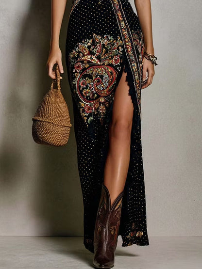 Fiora | Vestido boho vintage