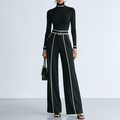 Vitoria | Mono Elegante de Cuello Alto