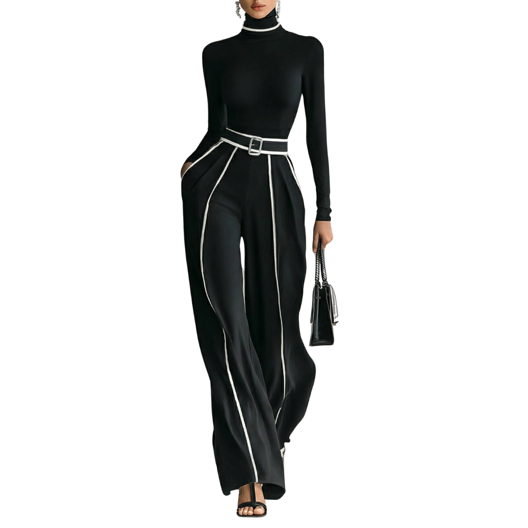 Vitoria | Mono Elegante de Cuello Alto