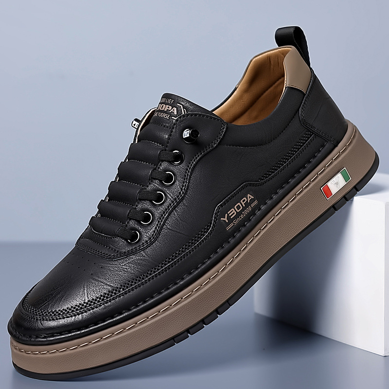 Erenzo - Zapatillas urbanas premium color Negro | Martina Valero