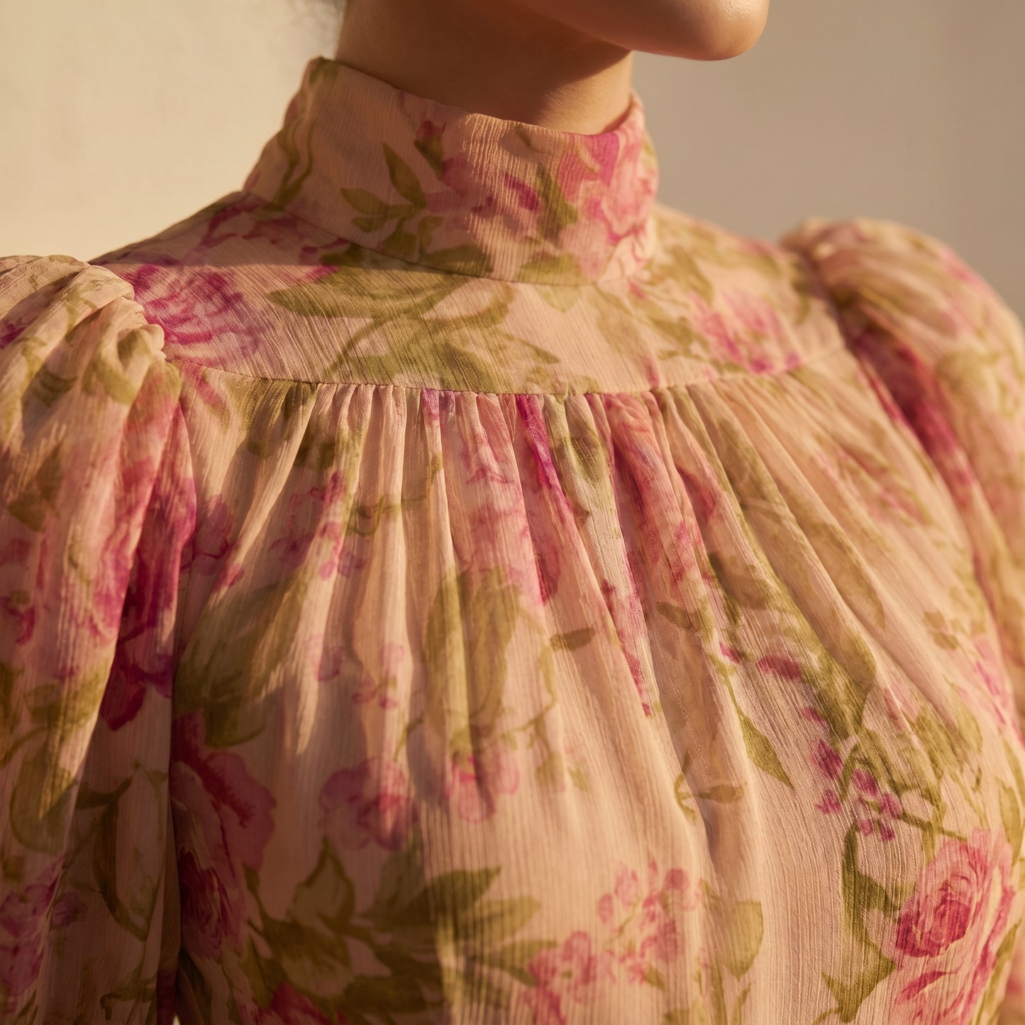 Rosario | Vestido Floral Elegante