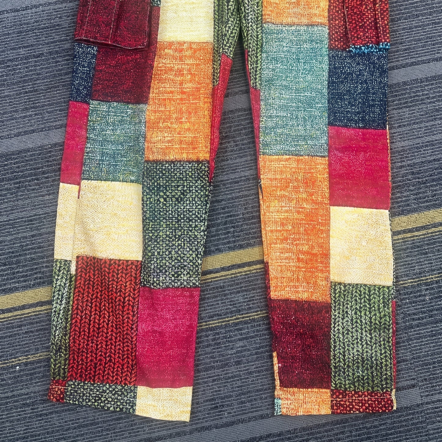 Evan | Pantalones cargo de patchwork para hombre