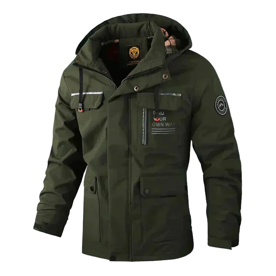 Muller | Cómoda chaqueta outdoor cortavientos e impermeable