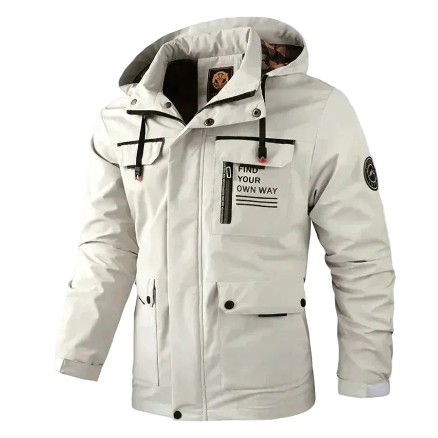 Muller | Cómoda chaqueta outdoor cortavientos e impermeable