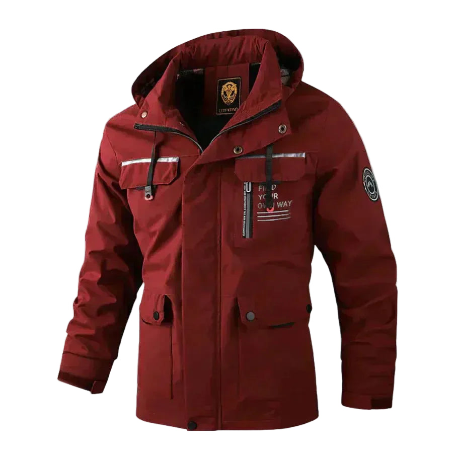Muller | Cómoda chaqueta outdoor cortavientos e impermeable