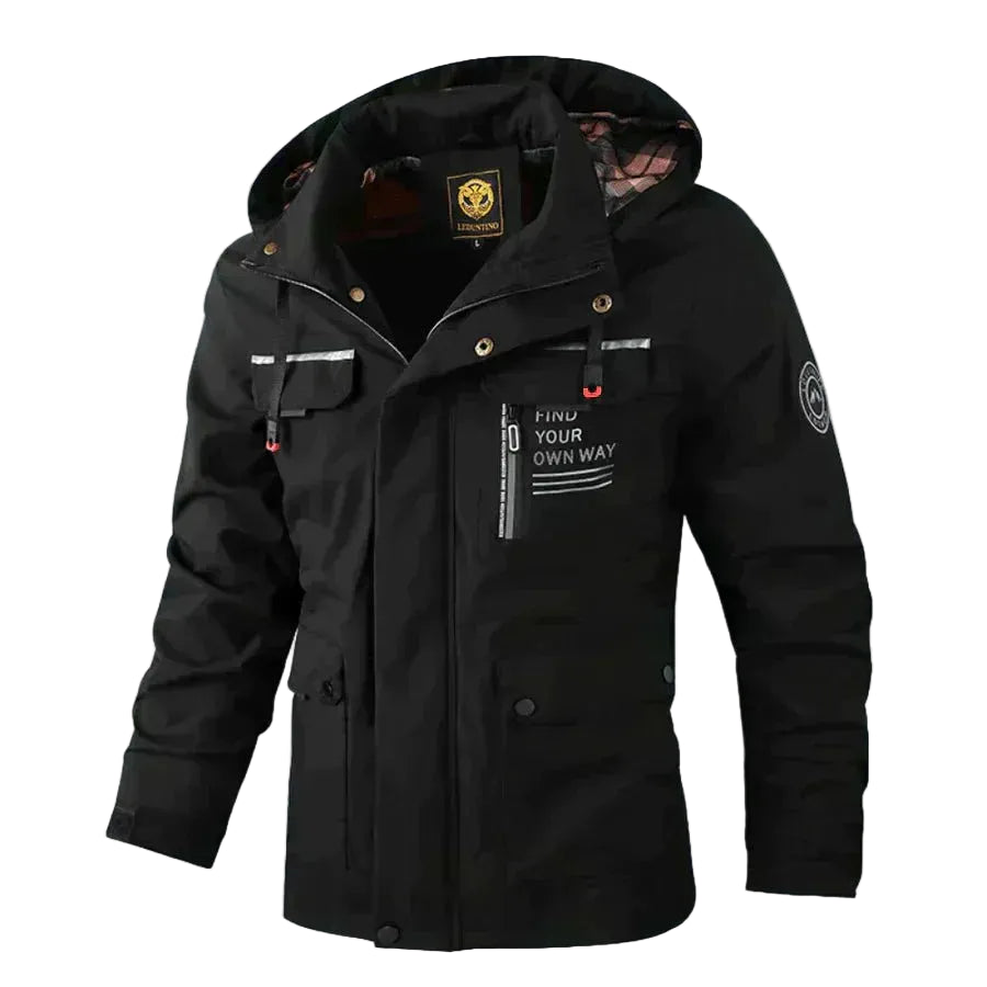 Muller | Cómoda chaqueta outdoor cortavientos e impermeable