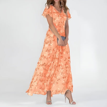 Susana | Vestido largo floral que estiliza