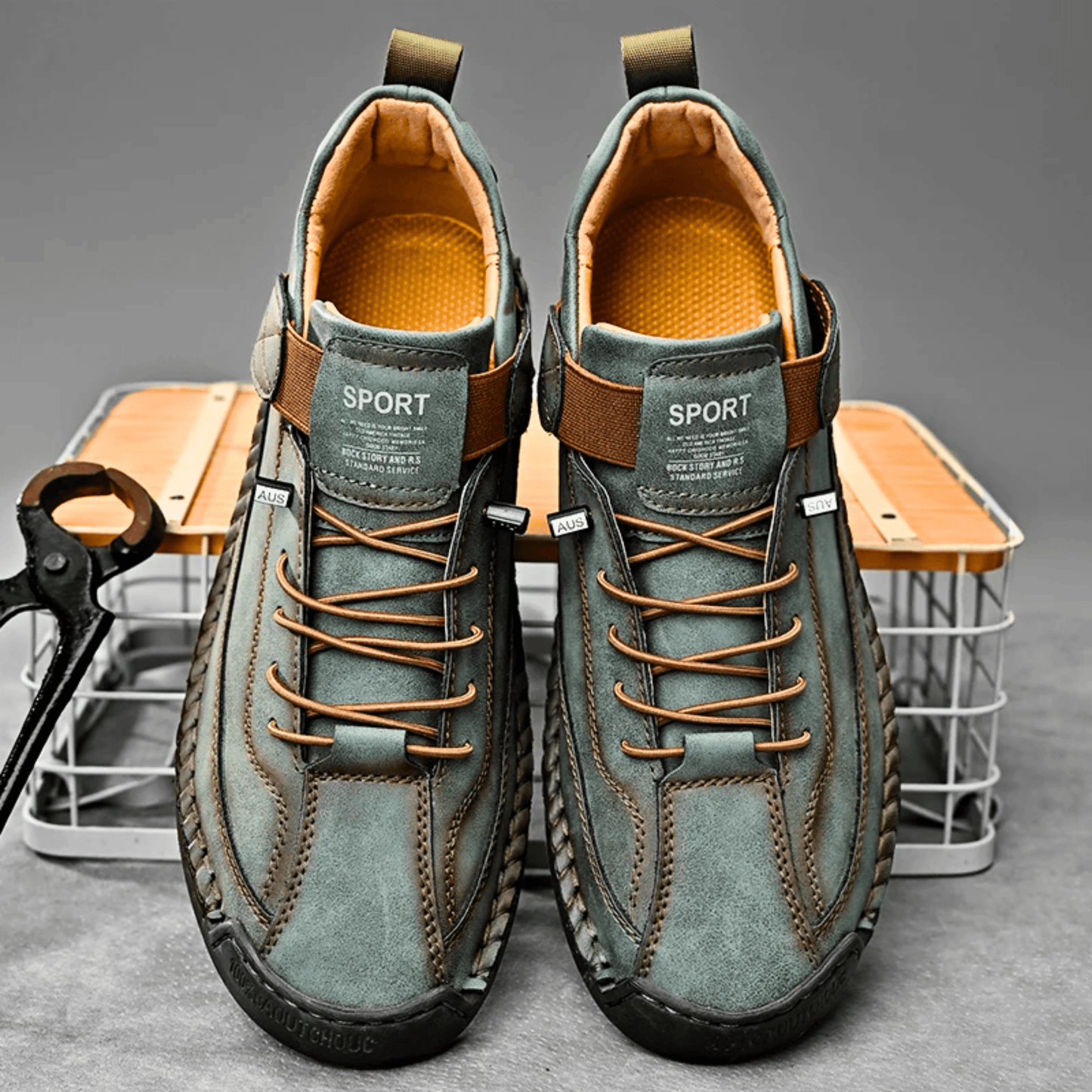 Rocco | Zapatillas de Cuero Premium