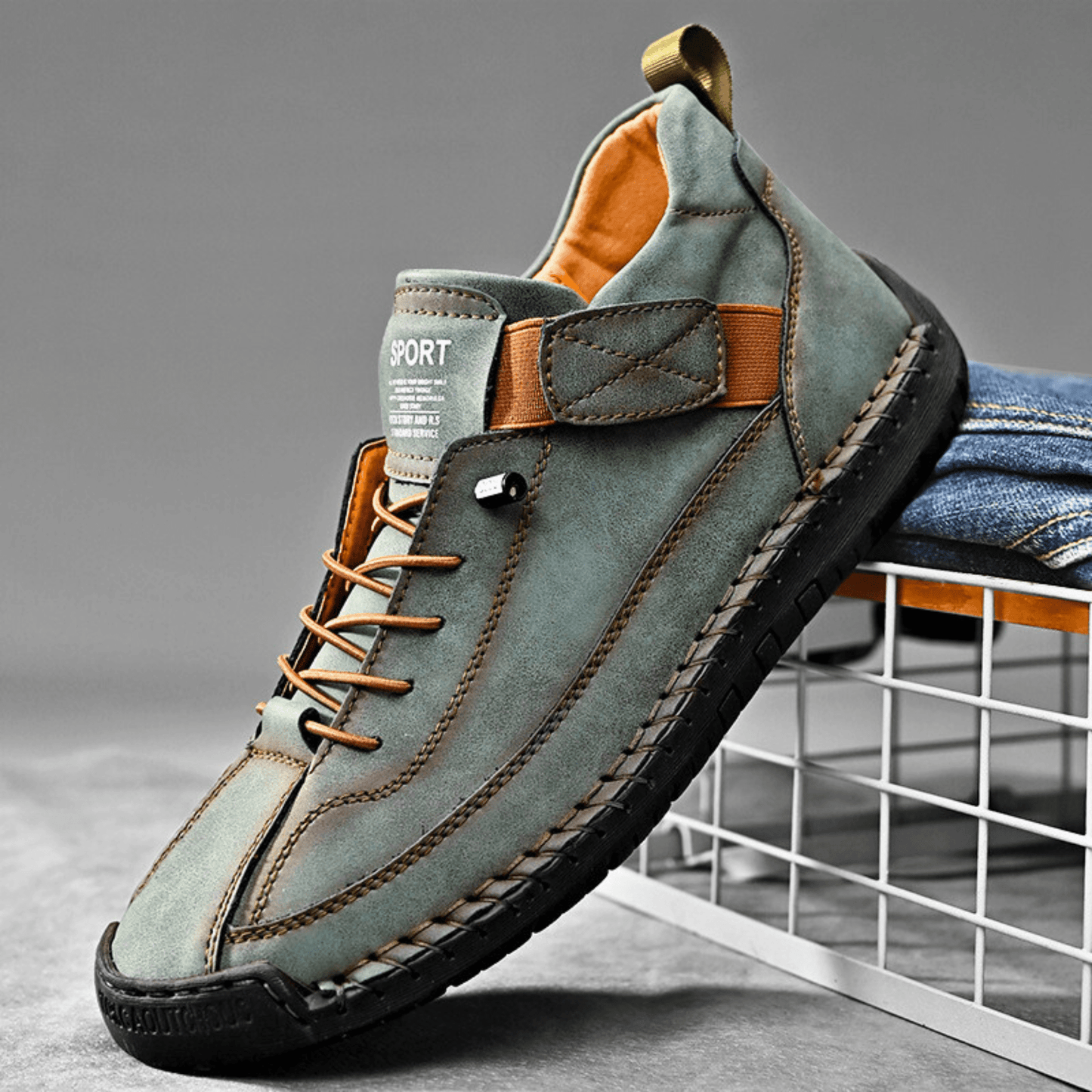 Rocco | Zapatillas de Cuero Premium
