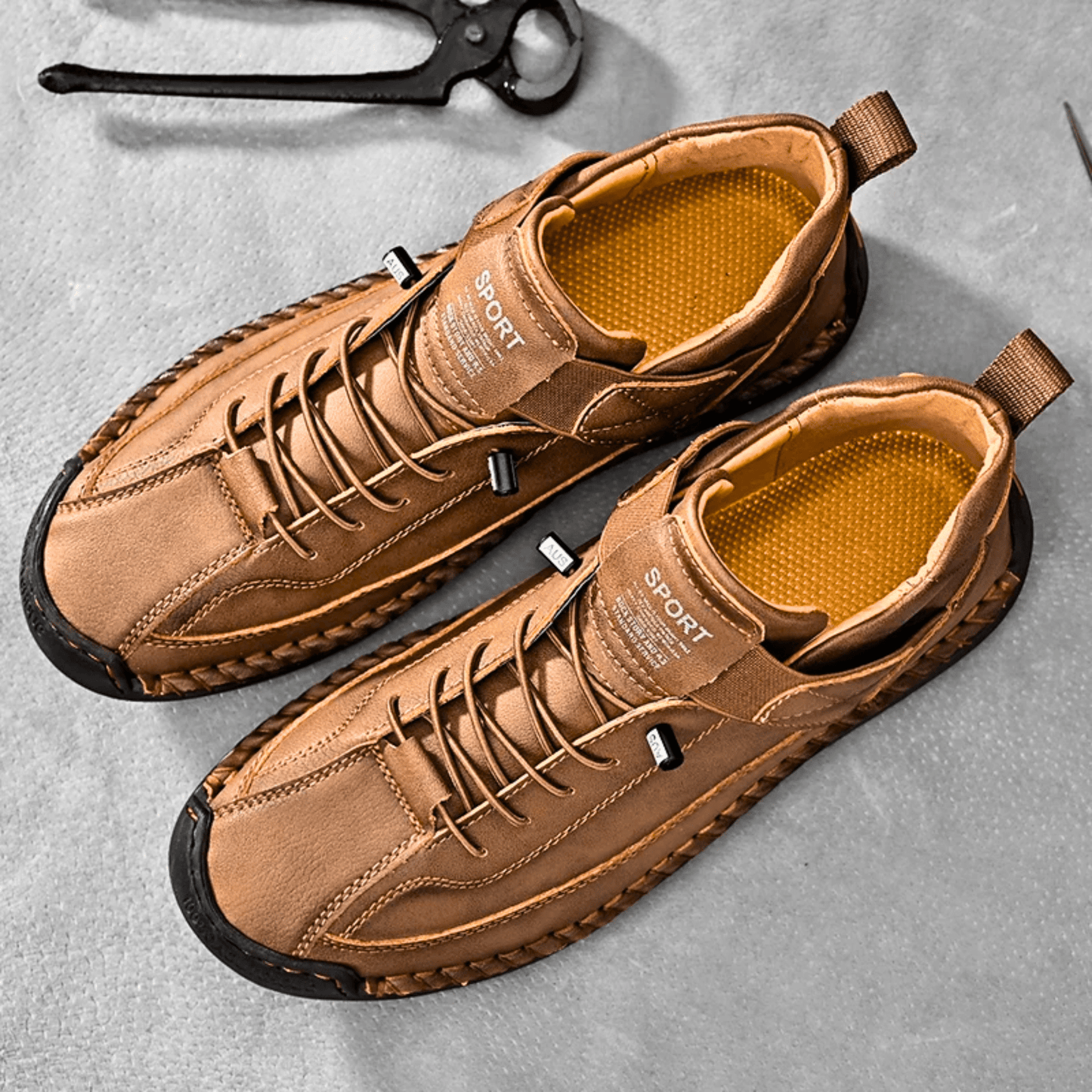 Rocco | Zapatillas de Cuero Premium