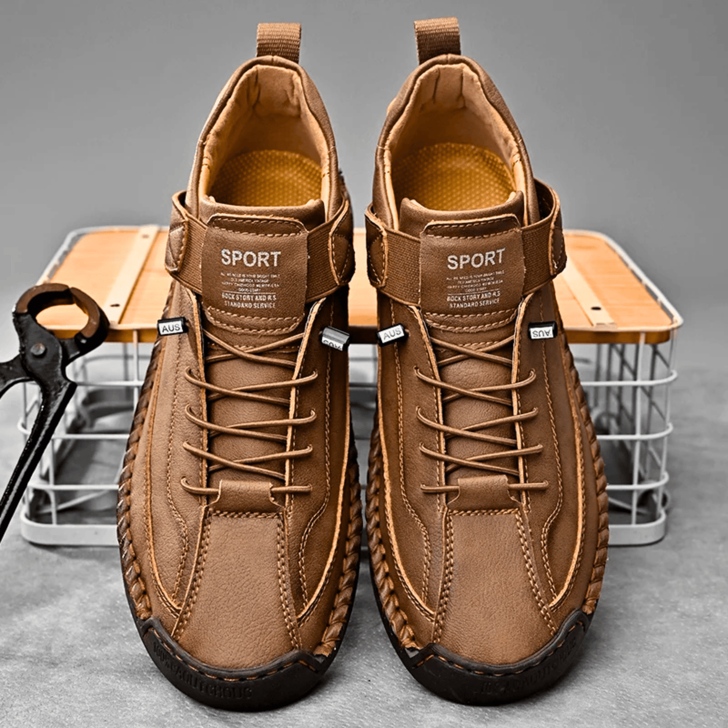 Rocco | Zapatillas de Cuero Premium