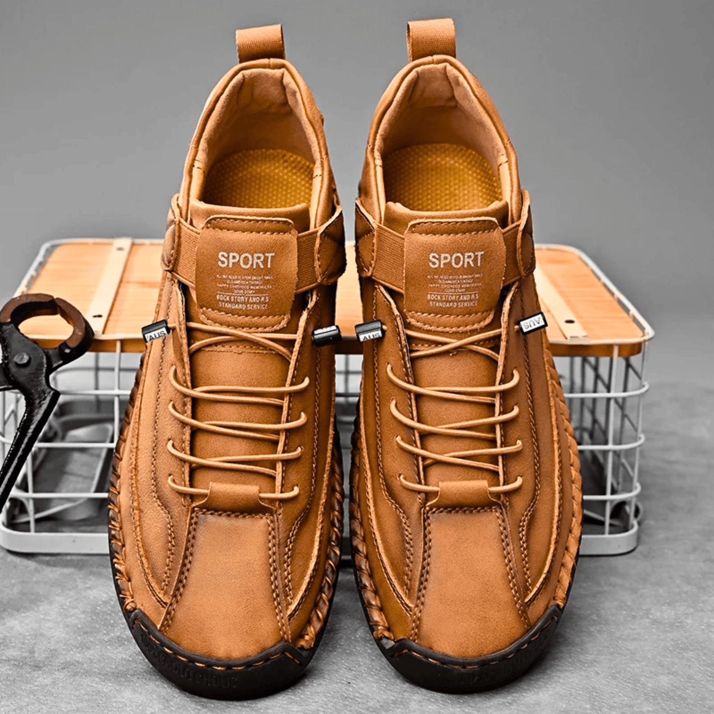 Rocco | Zapatillas de Cuero Premium