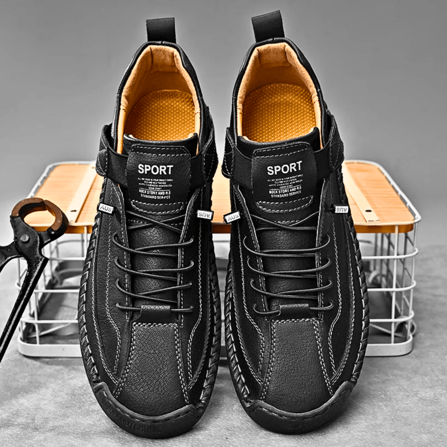 Rocco | Zapatillas de Cuero Premium