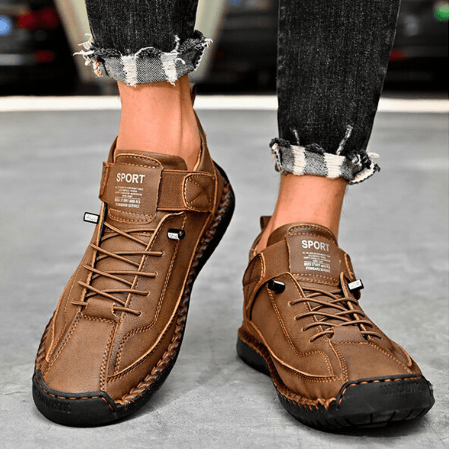 Rocco | Zapatillas de Cuero Premium