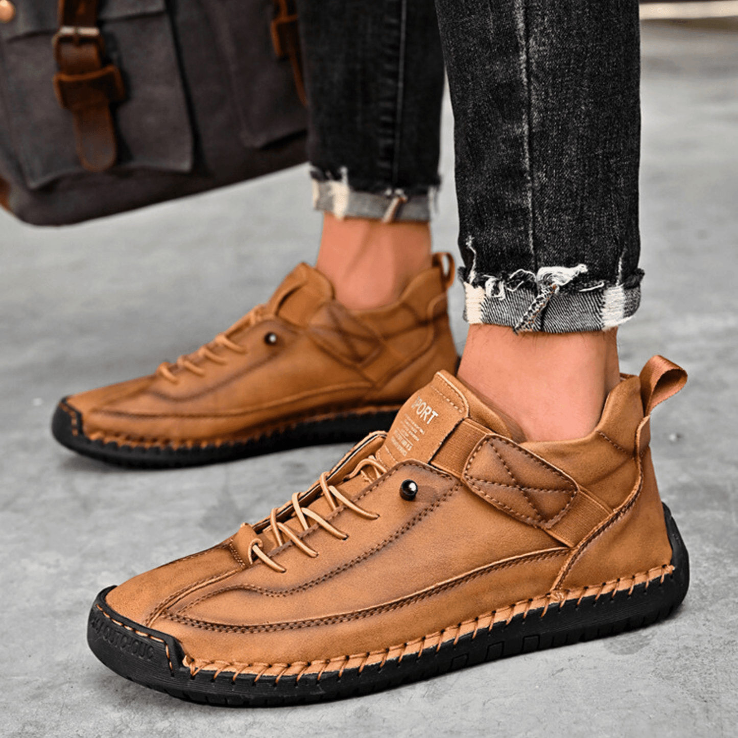 Rocco | Zapatillas de Cuero Premium