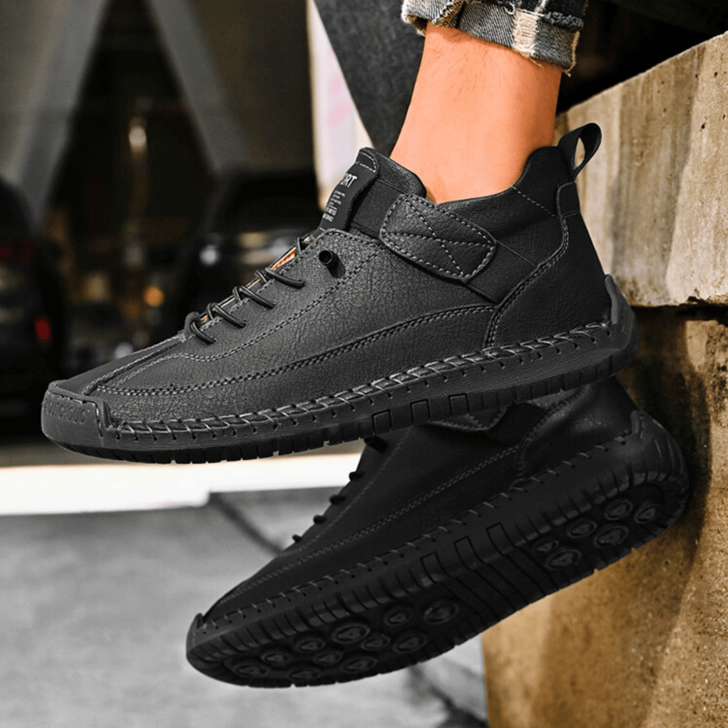 Rocco | Zapatillas de Cuero Premium