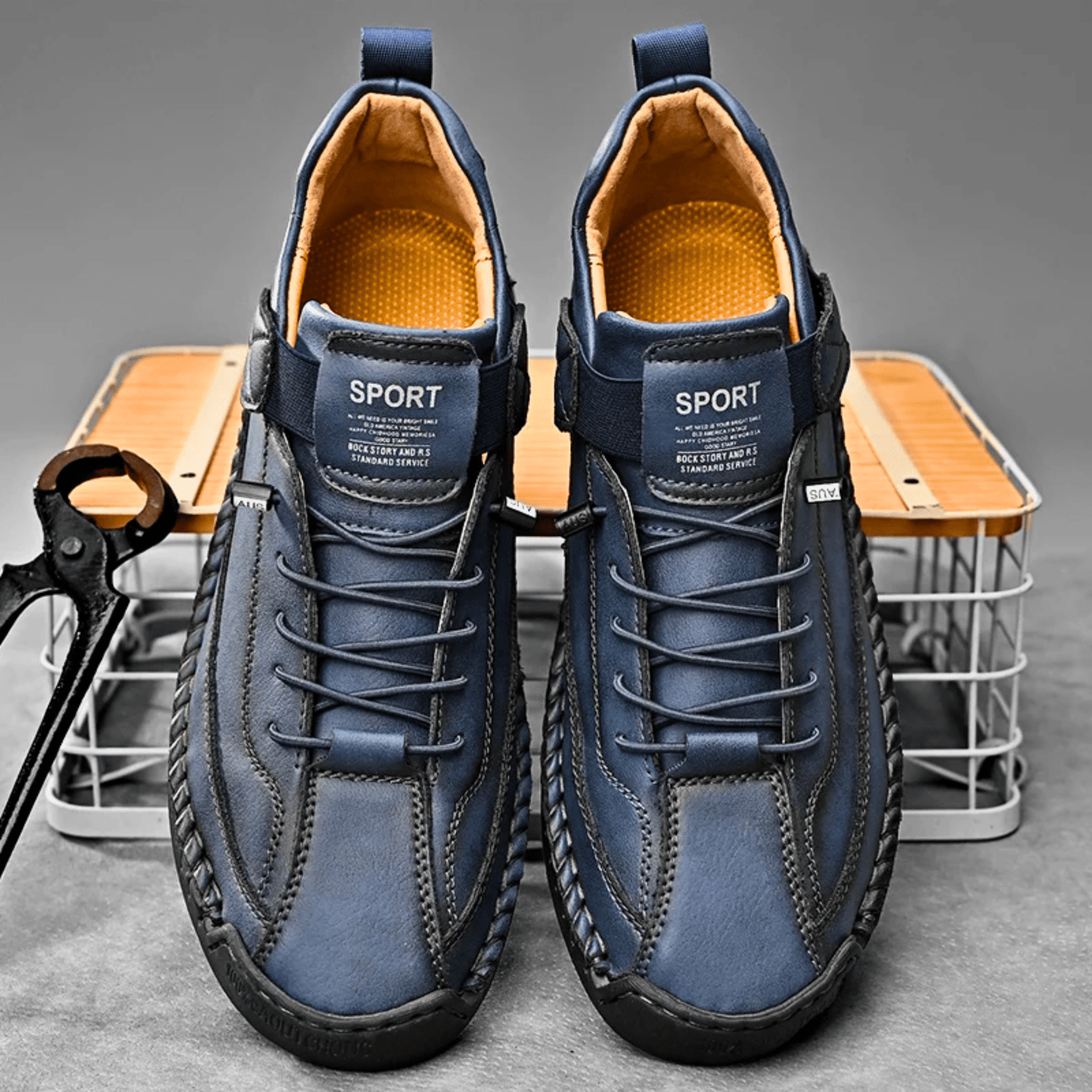 Rocco | Zapatillas de Cuero Premium